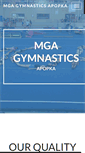 Mobile Screenshot of mgagymnastics.com